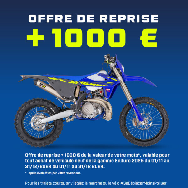 Offre de reprise sherco enduro 2025